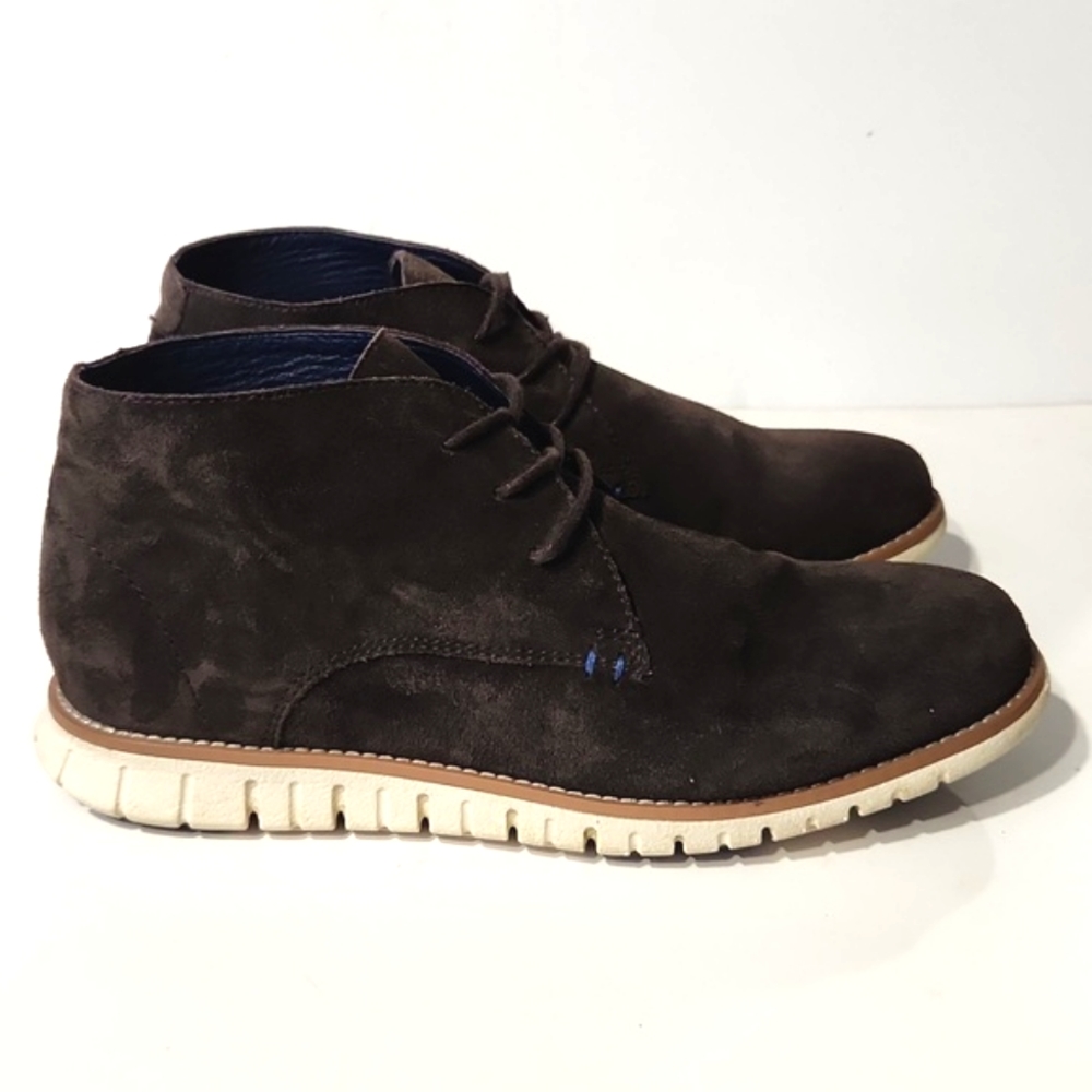 BearPaw Men's Brown Suede Gabe Chukka Boots Men's Size 8 EUC!! - Picture 3 of 11